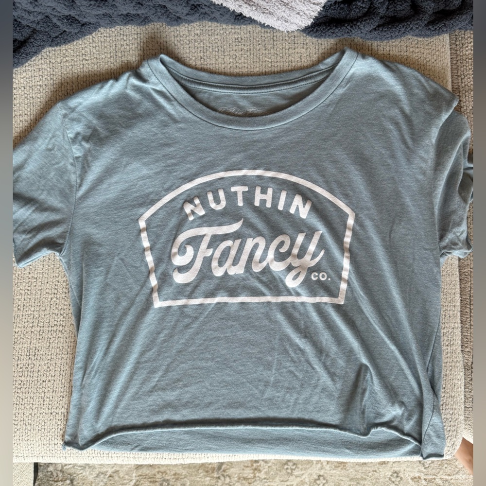 Nuthin Fancy Co. Women’s Cropped Tee